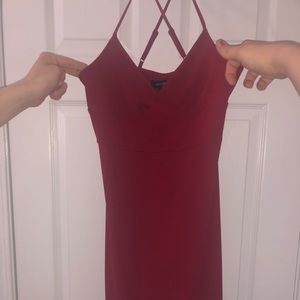 Express red dress!